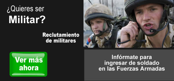 Ingresar en el ejército