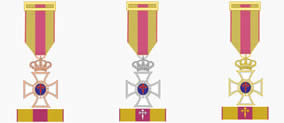 Medalla militar: Cruz a la Constancia en el Servicio